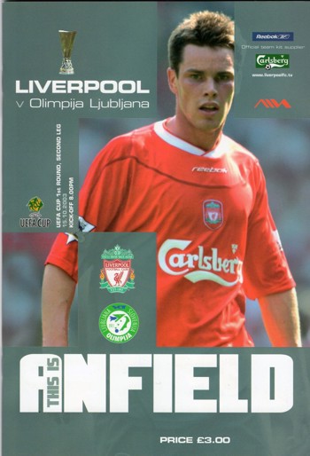 Match programme
